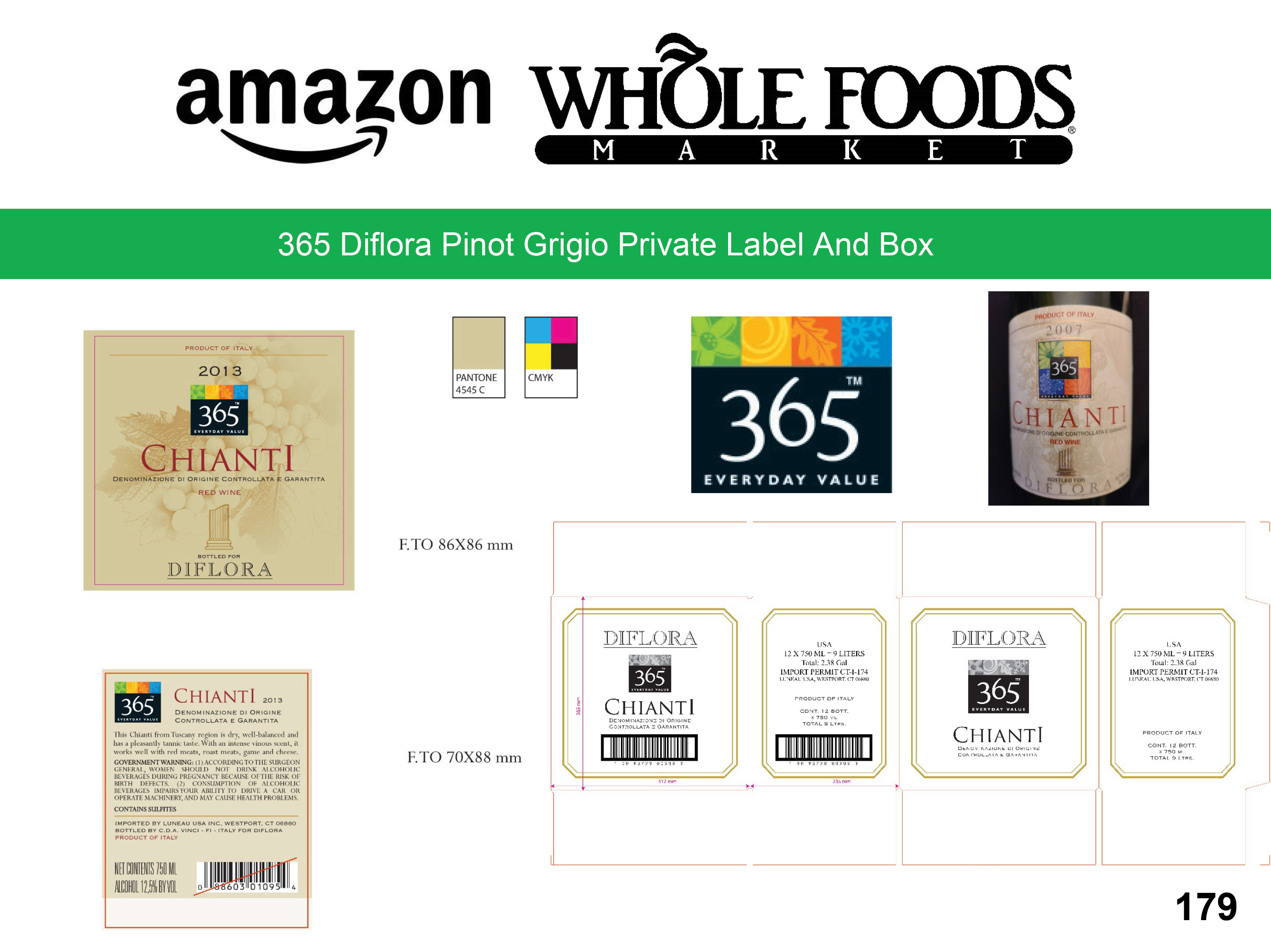 Whole Foods Wine - Diflora Chianti Private Label